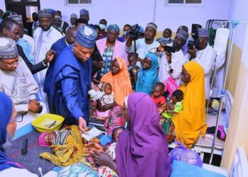Shettima Ya Ziyarci Wadanda Sojoji Suka Jefawa Bam A Kaduna