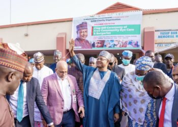 Gwamna Uba Sani Ya Ƙaddamar Da Aikin Tiyatar Ido Kyauta Ga Majinyata 3,600 A Jihar Kaduna