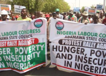 Tsadar Rayuwa: NLC Ta Shiga Zanga-zanga A Adamawa