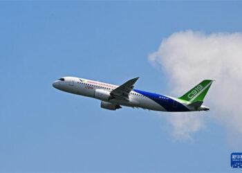 Jirgin C919 Na Sin Ya Halarci Bitar Bikin Nune-nune Jiragen Sama Na Singapore