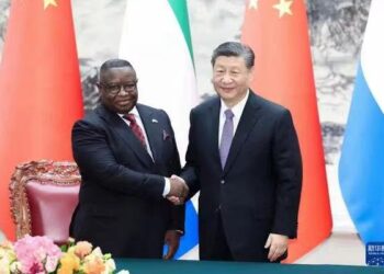 Shugaba Xi Jinping Ya Gana Da Takwaransa Na Saliyo
