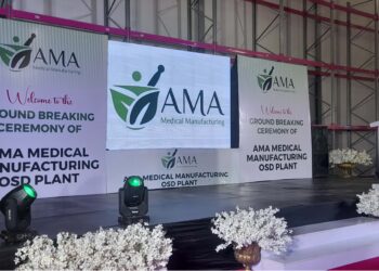 Gwamna Uba Sani Ya Ƙaddamar Da Ginin Kamfanin Haɗa Magunguna Na AMA-MED A Kaduna