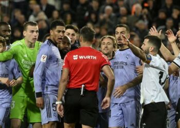 An Dakatar Da Bellingham Daga Buga Wasanni Biyu Na Laliga Sakamakon Rikici Da Alkalin Wasa