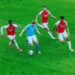 Gona Yadda Aka Yi Faduwar Guzuma A Wasan Manchester City Da Arsenal A Etihad