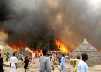 Gobara Ta Hallaka Yara 2 A Sansanin ‘Yan Gudun Hijira A Borno