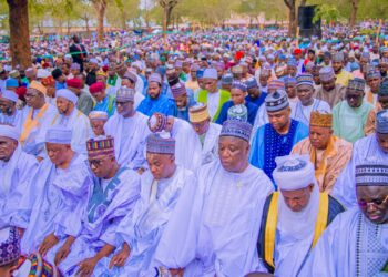 Yadda Aka Gudanar Da Sallar Idi A Gombe