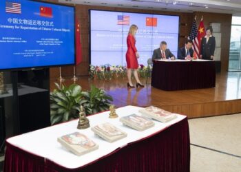 Bangaren Amurka Ya Mayar Wa Bangaren Sin Da Kayayyakin Tarihi 38 Da Suka Bata Daga Sin