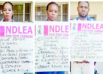 NDLEA Ta Cafke Mai Ciki Da Kudin Jabu Naira Miliyan 3.2