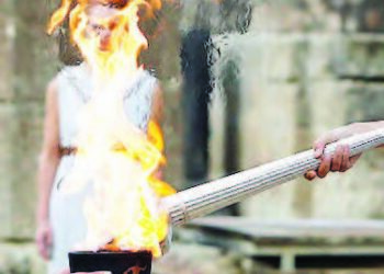 An Kunna Wutar Fara Gasar Olympics A Kasar Girka