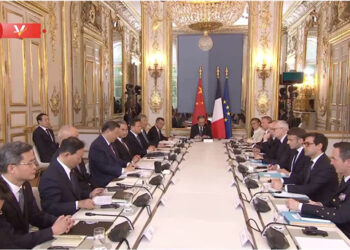 Xi Ya Yi Tattaunawa Da Macron
