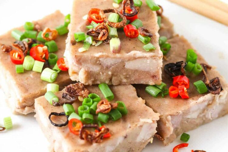 Yam cake