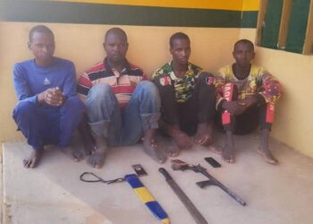 ‘Yansanda Sun Cafke ‘Yan Bindiga 4 A Kaduna