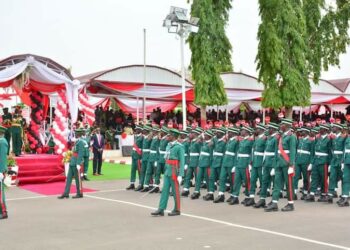 Rundunar Sojin Ƙasan Nijeriya,Ta Yi Bikin Yaye Sabbin Sojoji 5,937