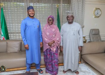 Gwamnan Zamfara Ya Gana Da Sabuwar Babbar Sakatariyar Tarayya Da Aka Naɗa Daga Jihar