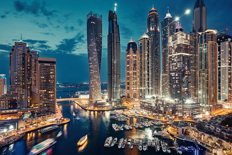 Beautiful Dubai city