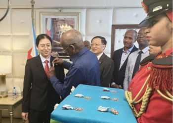 Firaministan Djibouti Ya Baiwa Rukunin Tallafin Jinya Na Kasar Sin Karo Na 22 Lambar Yabo