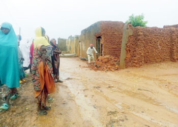 Yadda Ambaliya Ta Lalata Gidaje 255 A Garin Natsinta Da Ke Katsina