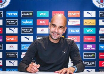 Pep Guardiola Ya Tsawaita Kwantiragi A Manchester City Har Zuwa Shekarar 2027