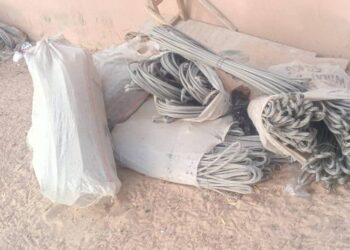 ‘Yansanda Sun Kama Wasu Da Ake Zargin Ɓarayin Wayar Wutar Lantarki Ne A Yobe