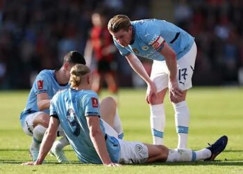 Haaland Zai Ziyarci Likita Saboda Raunin Da Ya Samu A Ƙafa