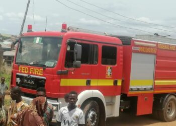 Gobara Ta Ƙone Shaguna 12 A Kasuwar Siminti Ta Oyo