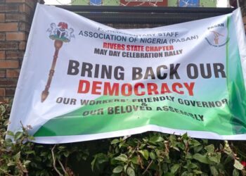 Ma’aikata Sun Kauracewa Fareti, Sun Gudanar Da Taron Goyon Baya Ga Dakataccen Gwamnan Ribas