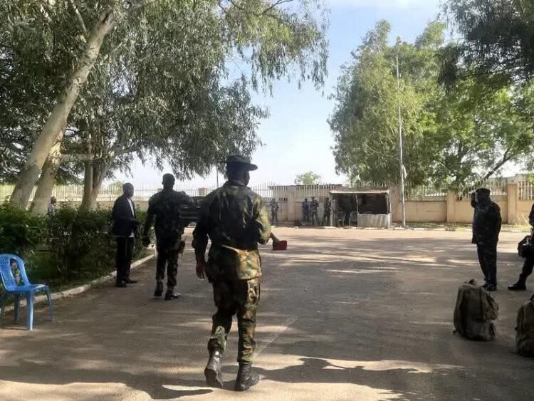 HOTUNA: An Tsaurara Tsaro A Gidan Buhari Da Ke Daura