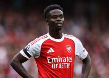 Saka Zai Yi Jinyar Makonni 4 Sakamakon Rauni Da Ya Samu A Wasan Leeds