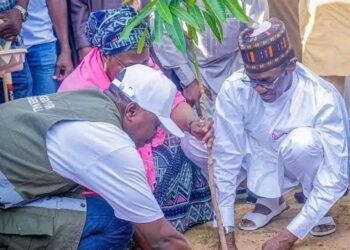 Gwamna Buni Ya Kaddamar Da Dashen Bishiyoyi Na 2025