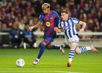 Barcelona Ta Ɗare Kan Teburin Laliga Bayan Doke Real Sociedad