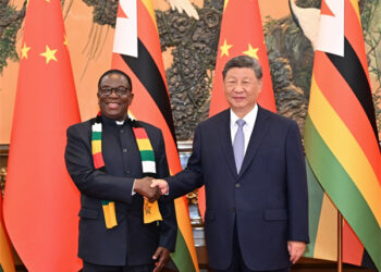 Xi Ya Gana Da Shugaban Zimbabwe Da Na Jamhuriyar Kongo