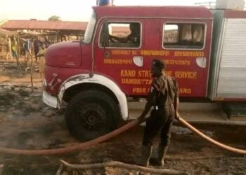 Kaduna Gobara Ta Tafka Ɓarna A Kasuwar Shuwaki, Ta Ƙona Fiye da Rumfuna 500 A Kano