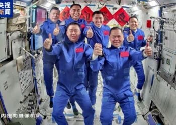 Sabbin ‘Yan Saman Jannatin Kasar Sin Sun Shiga Tashar Sararin Samaniya Ta Kasar