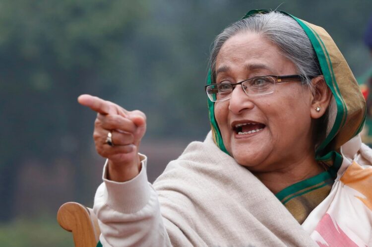 Tsohuwar Firaministan Bangaladesh Sheikha Hasina,