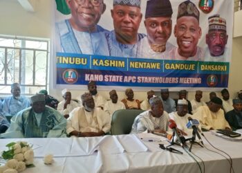 Ganduje Da Shugabannin APC Na Kano Sun Amince Da Tinubu A 2027