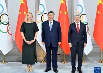 Xi Ya Gana Da Shugabar IOC Tare Da Shugaban IOC Na Karramawa