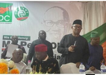 Peter Obi Da Shugabannin Kudu Maso Gabas Sun Koma Jam’iyyar ADC A Enugu