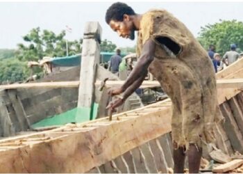 An Kama Mutumin Da Ya Ƙera ‘Jirgin Annabi Nuhu’ A Ghana