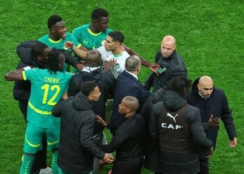 CAF Ta Ci Tarar Senegal Da Morocco Kan Haddasa Rikici A Wasan Ƙarshe Na Gasar AFCON