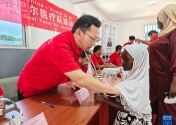 Tawagar Jami’an Lafiya Ta Sin Ta Gudanar Da Aikin Duba Lafiyar Marayu Kyauta A Zanzibar