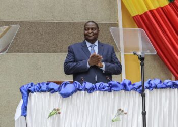 Xi Ya Taya Shugaban Jamhuriyar Afirka Ta Tsakiya Murnar Sake Lashe Zabe