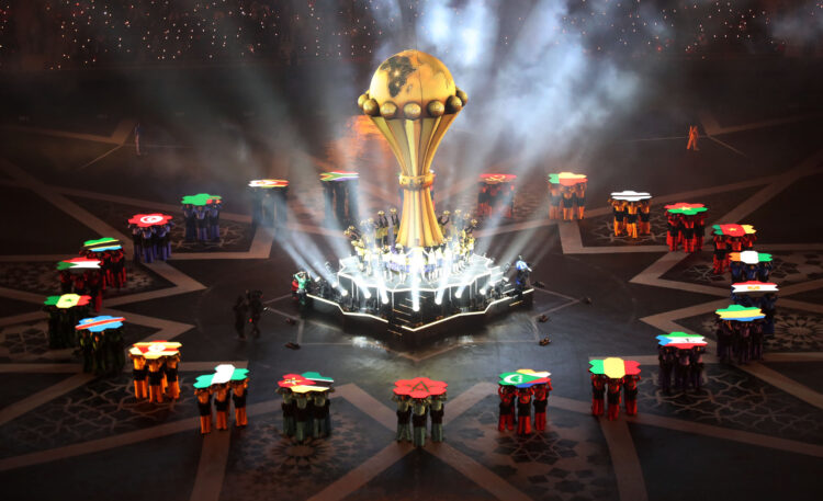 Opening Ceremony during the 2025 Africa Cup of Nations AFCON match between Morocco and Comoros at the Prince Moulay Abdellah Stadium in Rabat, Morocco on 21 December 2025 ©Gavin Barker/BackpagePix
