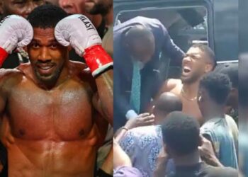 An Sallami Anthony Joshua Daga Asibiti Bayan Hatsarin Mota