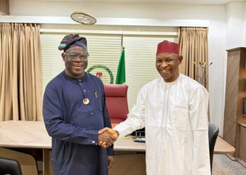 Yadda Sakataren Jam’iyyar APC Na Ƙasa Ya Ziyarci Gwamna Abba Kabir Yusuf
