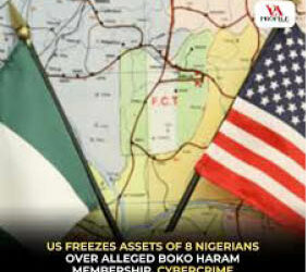 Amurka Ta Kwace Kadarorin ‘Yan Nijeriya 8 Masu Alaka Da Boko Haram