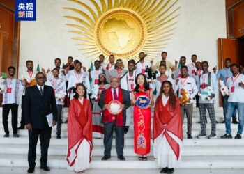 An Yi Taron Share Fage Na Shirin Talibijin Na CMG Na Murnar Sabuwar Shekara Bisa Kalandar Gargajiyar Sinawa A Addis Ababa
