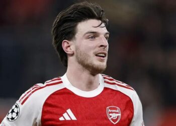 Arsenal Na Tattaunawa Da Declan Rice Kan Tsawaita Kwantiraginsa A Ƙungiyar 