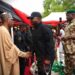Ministan Tsaro, Zulum, da Shugabannin Sojoji Sun Halarci Jana’izar Marigayi Birgediya Janar Braimo da Sauran Sojoji A Borno