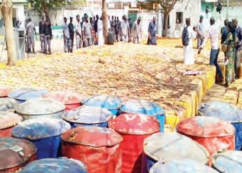 Kwastam Sun Ƙwace Haramtaccen Man Fetur A Jihohin Adamawa Da Taraba