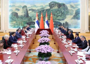 Li Qiang Ya Gana Da Shugaban Kasar Sabiya Aleksandar Vucic